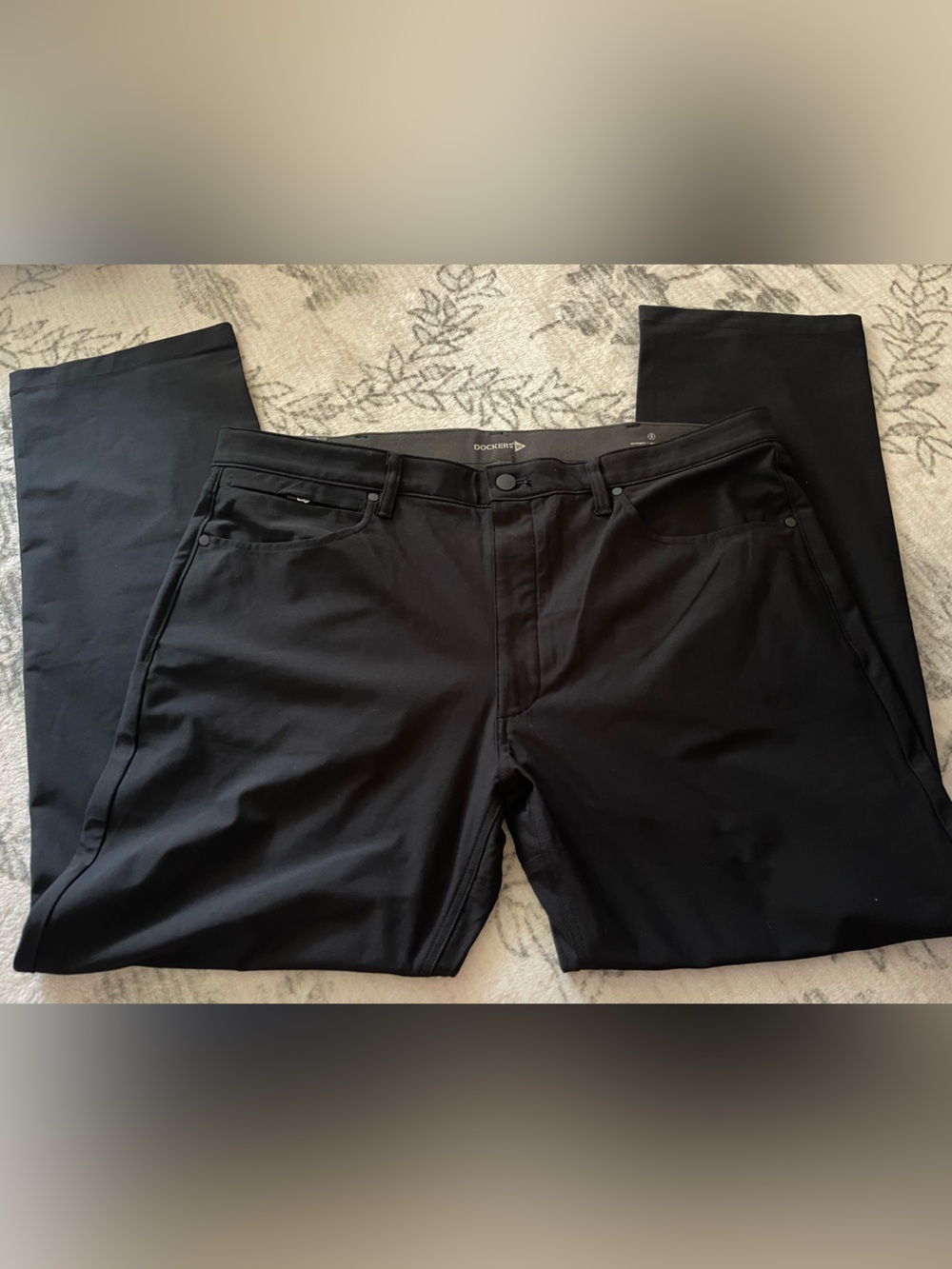 Dockers Go airweave 5 pocket straight fit 40x32 NWT black